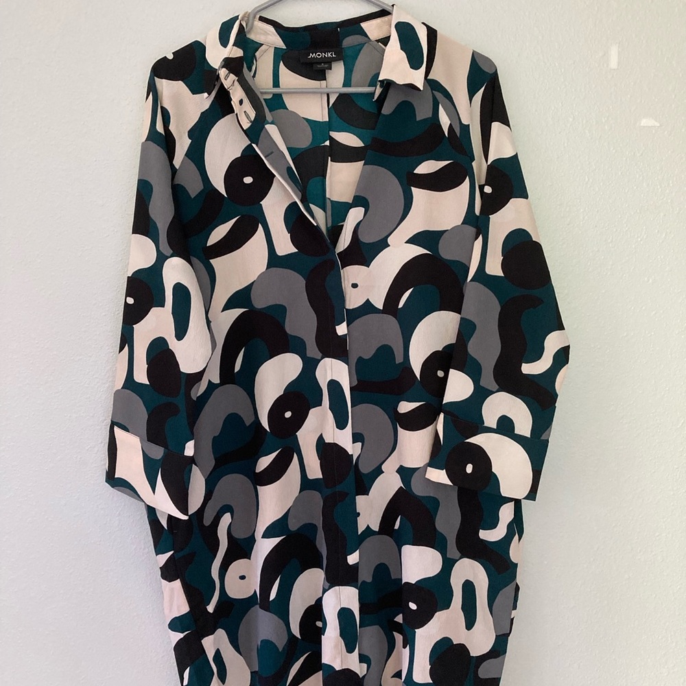 Monki Button Up Dress